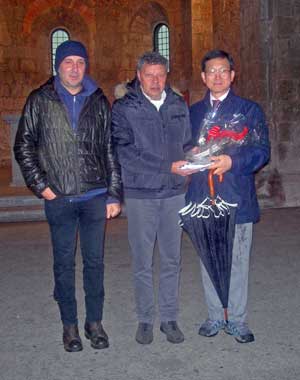 La visita dell'ambasciatore Kim Young – Seok