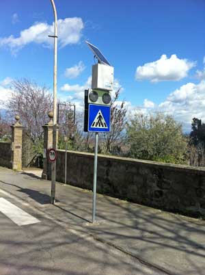 Il “safety cross” a Soriano nel Cimino