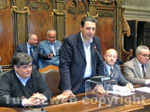 L'annuncio di Giulio Marini durante la conferenza stampa
