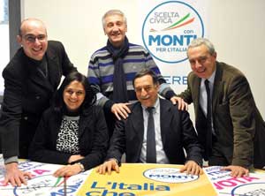 I viterbesi di Lista Civica per Monti