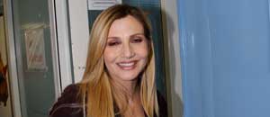 Lorella Cuccarini inaugura Pediatria