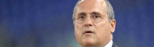 Il presidente della Lazio Claudio Lotito