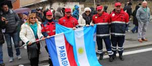 L'Anc in azione a Roma per l'Angelus
