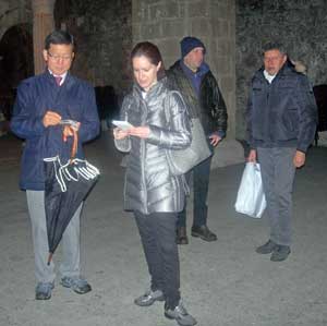 La visita dell'ambasciatore Kim Young – Seok