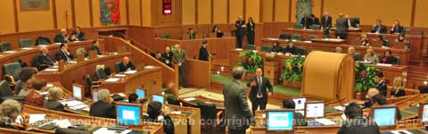 Il consiglio regionale del Lazio