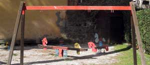 I giochi del parco rovinati