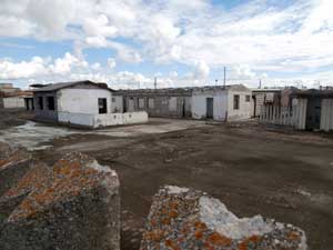 La struttura dell’ex base Caale