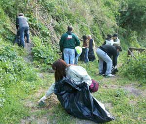 La giornata ecologica a Lubriano