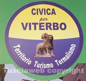 Il simbolo di Civica per Viterbo
