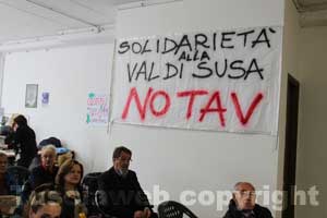 Raffaella Valeri all'incontro di Solidarietà Cittadina