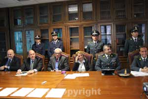 La conferenza dell'operazione Ghost truck