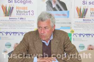 Il candidato del centrosinistra Leonardo Michelini