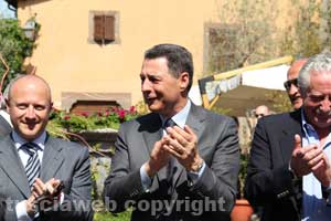 Il sindaco Giulio Marini 
