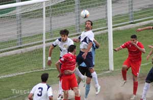 Un'immagine della partita