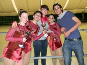 Chiara, Giada, Sara, Brenda e Jacopo