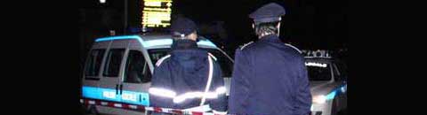 La polizia stradale
