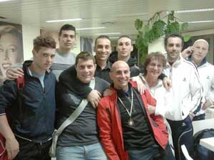 Il team Orte nuoto