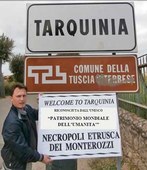 Gambetti per la necropoli di Monterozzi