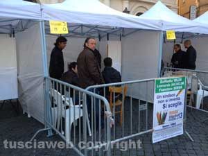 I gazebo in piazza del Teatro