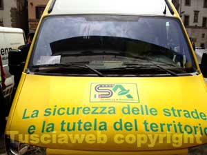 Il mezzo per il soccorso stradale