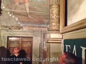 Un'immagine dell'affresco