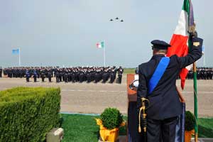 Il giuramento del 15 corso dell'aeronautica militare