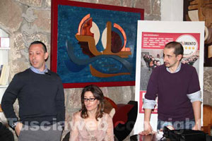 Luca De Dominicis, Silvia Blasi e Massimiliano Bernini