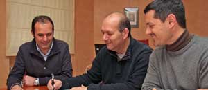 La firma della convenzione