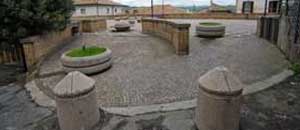 La piazza di Orte