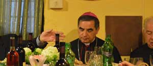 Il sottosegretario di Stato Vaticano Angelo Becciu a Viterbo