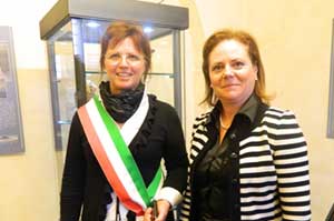 Il sindaco Zannoni e Russo Tagliente