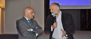 Riccardo Valentini ed Eugenio Stelliferi