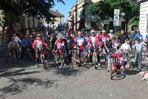 I partecipanti a Bicincittà