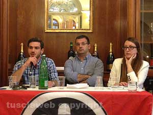 Diego Gaglini, Alessandro Scianca e Chiara del Fiaco 