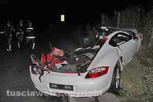 La Porche distrutta