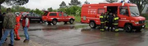 Intervento dei Vigili del fuoco