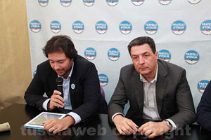 La presentazione dei candidati di Fratelli di D'Italia