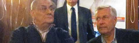 Michelini incontra casualmente Potito Salatto  - foto pubblicata su Facebook