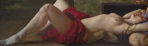 Un particolare di Nella morte avvinti di Roberto Ferri