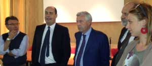 Zingaretti a San Martino