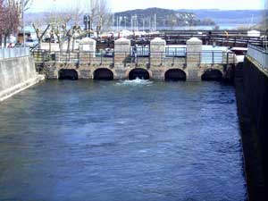 Le bocchette del lago di Bolsena a Marta