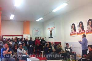 Un'immagine dell'incontro