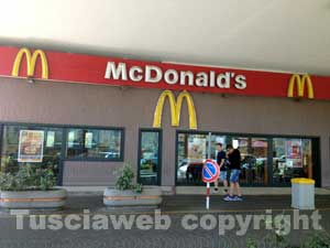 Il Mc Donald's di Viterbo