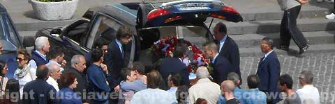 I funerali di Gianluca Marziali