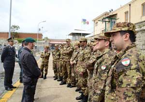 Delegazione libanse a Civitavecchia