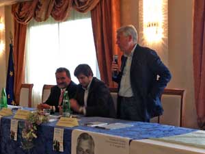 Leonardo Michelini all'incontro con Refrigeri 