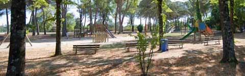 Il parco pubblico di Corchiano