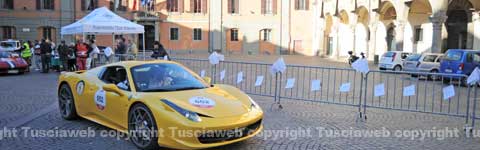 Il passaggio delle Mille Miglia a Viterbo