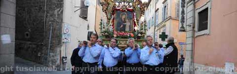 La macchina della Madonna Liberatrice