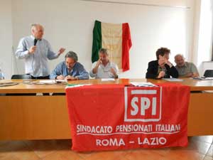 L'assemblea pensionati Spi-Cgil